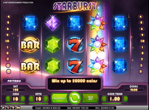 Starburst - автоматы в онлайн казино